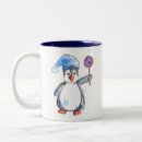 Search for cartoon penguin mugs Whimsical