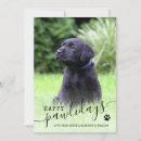 Search for puppy christmas cards Happy pawlidays