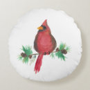 Search for cardinal christmas cushions Watercolor