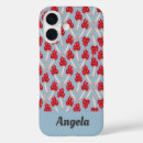 Search for red mushroom iphone cases Blue