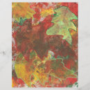 Search for leaves scrapbook paper Fall