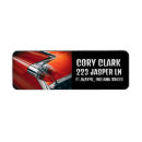 Search for classic car return address labels Retro