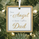 Search for dad in heaven christmas tree decorations Memorial