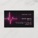 Search for pulse business cards Cardiology
