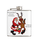 Search for santa claus flasks Xmas