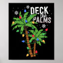 Search for christmas palm tree posters Xmas