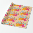 Search for aloha wrapping paper Hibiscus