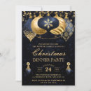 Search for navy gold christmas invitations Glitter