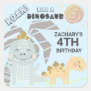 Search for funny dinosaur stickers Party