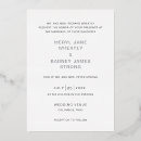 Search for black white silver invitations Classic