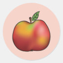 Search for pink apple stickers Fruit
