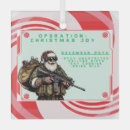 Search for military christmas tree decorations Santa