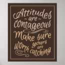 Search for contagious posters Attitudes