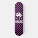 Search for purple and black skateboards Chequerboard