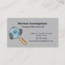 Search for private investigator business cards Occupations