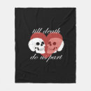 Search for black and white skull blankets Vintage