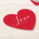 Search for valentines day coasters Red