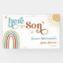 Search for here comes the son baby shower party signs Cute
