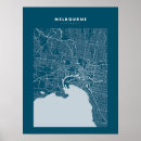 Search for melbourne posters Map
