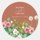 Search for periwinkle wedding stickers Wildflower
