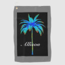 Search for palm tree golf towels Tropical