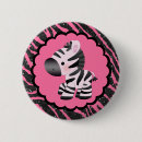 Search for zebra and pink badges Zebras