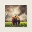 Search for mountains napkins Bears