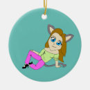 Search for gray cat christmas tree decorations Adorable