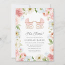 Search for twin girl shower invitations Floral