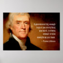 Search for thomas jefferson quote posters Government