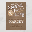 Search for campfire smore invitations S'mores