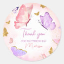 Search for pink purple butterfly stickers Girl 1st birthday