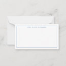 Search for blue border note cards Typography