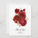 Search for red roses thank you cards Quinceanera