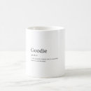 Search for goody goody mugs Goodie