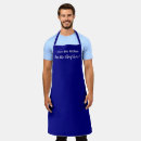 Search for funny design aprons For him