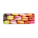 Search for french macaron return address labels Dessert