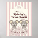 Search for twins baby shower posters Modern