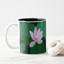 Search for pink lotus flower mugs Green
