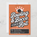 Search for bocce cards invites Bowling