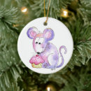 Search for cupcake christmas tree decorations Purple