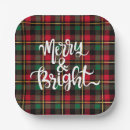 Search for plaid christmas plates Traditional