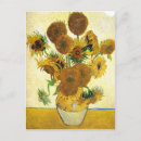 Search for van gogh sunflower postcards Vintage