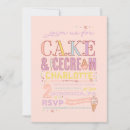Search for ice cream social invitations Sweet