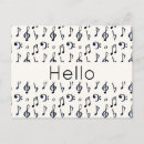 Search for music symbols postcards Musical notes