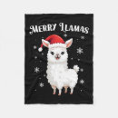 Search for christmas llama blankets Xmas