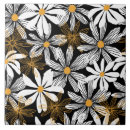 Search for yellow daisy tiles Pattern