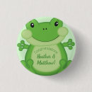 Search for green frog badges Cute