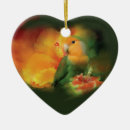 Search for lovebird christmas tree decorations Xmas