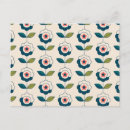 Search for floral leaf pattern postcards Blossom